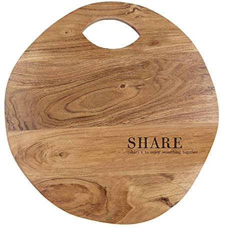 Creative Brands Faithworks J2314 Planche à charcuterie en bois 2 faces