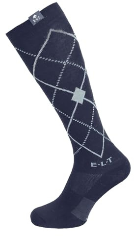 ELT Calcetines de equitación Argyle
