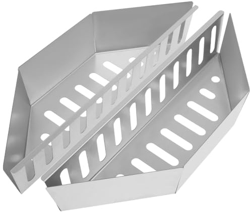 Asyduey Charcoal Basket Char-Basket Wood Chip Holder for Outdoor Bbq Grilling Heat- Charcoal Briquette Holder