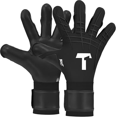 T1TAN Torwarthandschuhe Herren Beast, Größe 6-11, viele Farben, Tormannhandschuhe Erwachsene, Torhüterhandschuhe Jugendliche, Fußballhandschuhe für Kinder, 4mm Profi Grip, Atmungsaktiv, Hybrid Cut