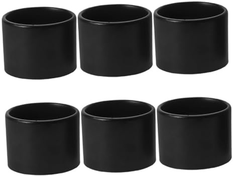 AUTSUPPL 6pcs Metal Lamp Shade Rings Socket Adapters Threaded Collar for Ceramic Light Holders Heat Dissipating Lamp Fitting Parts for Home and Office Lighting