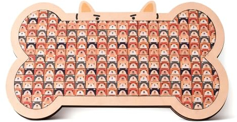 Puzzle en Bois Chat irrégulier – Puzzle encadré créatif, pièces sophistiquées, Mise en Page astucieuse, idéal pour Les Fans de, Les Amoureux des Animaux, idées Cadeaux, à Collectionner, Jeu de
