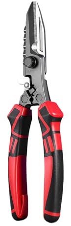 Cizallas para Corte de Metal - Cortador De Aviación - Cizallas para Cobre - Para Chapa Metálica, Estaño, Construcción Industrial, Aluminio Y Alambre De Cobre