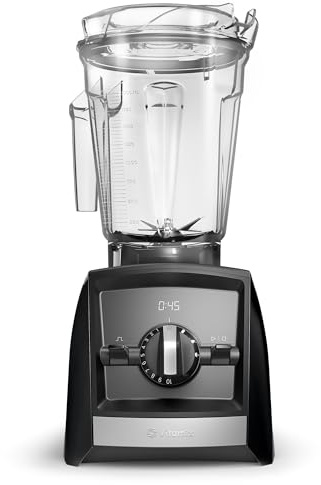 Vitamix A2500 Ascent Series Smart Blender, Professional-Grade, 64 oz. Low-Profile Container, Black