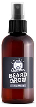Just Nutritive Beard Grow | Gentlemen | Beard Oil Treatment | Growth serum | Best Beard Growth Oil | Men Beard Oil | Softens, Smooths & Strengthens Beard Growth 4 fl oz