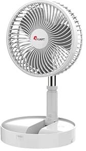 Ausziehbarer Ventilator, 3,7 V, Lithium-Akku, 2400 mA