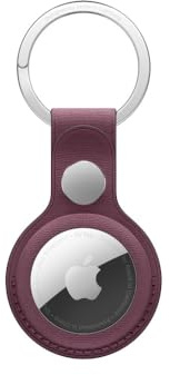 Apple AirTag Feingewebe Schlüsselanhänger – Mulberry ​​​​​​​