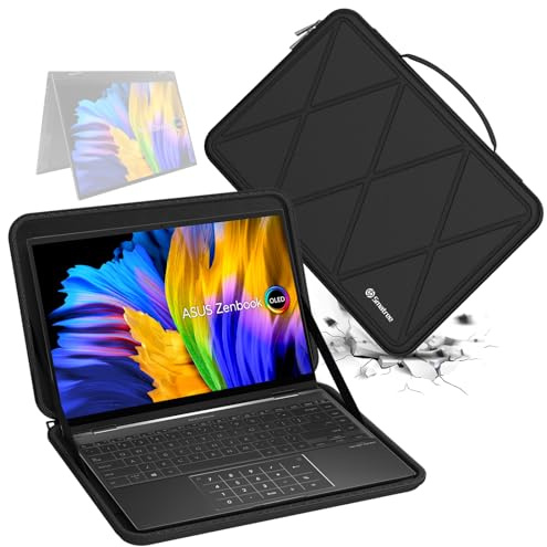 Smatree Hard Eva Schutzhülle Tasche Kompatibel für 14 Zoll ASUS Zenbook 14 (UX3402), für Zenbook 14 Flip OLED (UP3404), für ROG Zephyrus G14,für ASUS Vivobook S 14 Flip Laptoptasche(X8244)