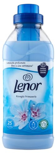 Lenor Ammorbidente Lavatrice Concentrato, Risveglio Primaverile, 25 Lavaggi 525 ml