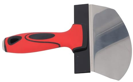 Paletta per Secchio 6 Pollici, Lama in Acciaio Inossidabile a Forma di Pala Raschietto per Stucco Utensile Manuale per la Finitura del Muro a Secco, Paletta per Secchio per