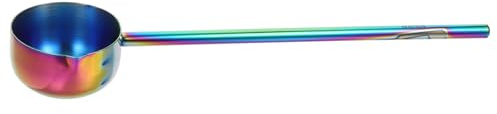 FIXOSHEE Stainless Steel Ladle Soup Spoon Large Metal Soup Ladle Long Handle Kitchen Utensil for Home and Restaurant