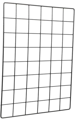 SHINEOFI Panel de Rejilla Metálica para Pared Soporte Decorativo Estilo Nórdico para Fotos Tarjetas y Objetos Colgantes para Sala Dormitorio y Oficina