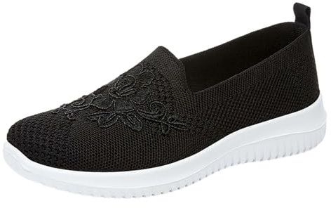 Scarpa Ortopedica Donna Alluce Valgo Sneakers da Passeggio Morbida Comode Outdoor Sneaker Ortopediche da Camminata con Piattaforma Morbida Fitness Scarpe da Corsa Leggere Traspirante