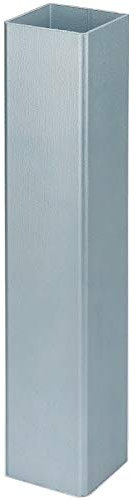 ALBERTS 774653 Bodenhülse Ground Sleeve for Barrier Posts, hot-dip galvanised, für eckige Absperrpfosten