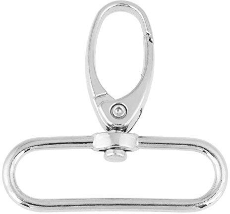 Ausla 20Pcs Drehbarer Karabiner, Karabinerhaken Schlüsselanhänger Aus Zinklegierun, Drehbare Abzugsklammern Schlüsselbund-Schlüsselringhaken (30 Mm) ﻿