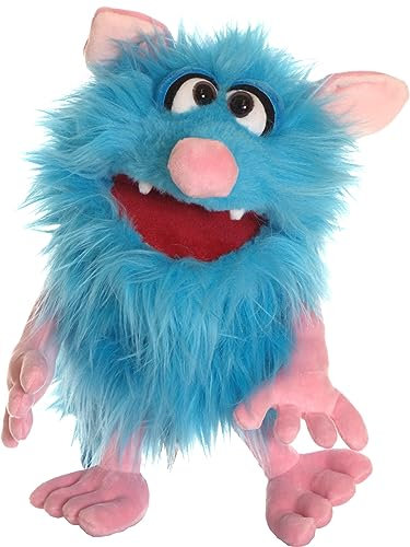 Living Puppets W819 Schorsch Handpuppe, Blau, 40 x 24 x 24 cm