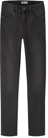 NAME IT Flickor Nkmsilas Dnmtax Pant Noos byxor, Svart denim, 152 cm