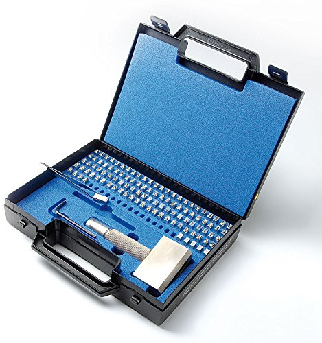 GRAVUREM Europa-typsortiment/typhållarset/slagnummer/slagbokstäver – 6 mm