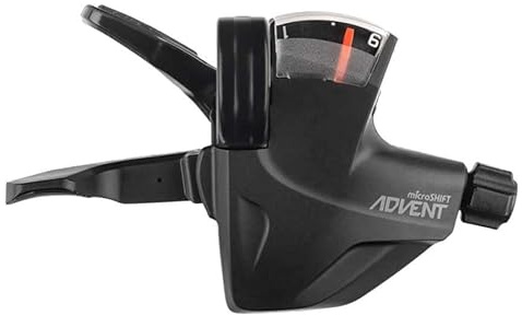 Microshift Advent Quick Trigger Pro Right Shifter, 9 Speed Black, SL-M6295-R