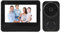 Sistema Inalámbrico de Videoportero WiFi, Sistema de Timbre de Intercomunicador Visual HD 1080P de Voz Bidireccional con Cámara y Monitor, Timbre de Video Inalámbrico