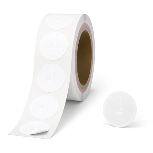 NTAG216 NFC Stickers 30 Pack, 25mm Programmable NFC Tags, 888 Bytes