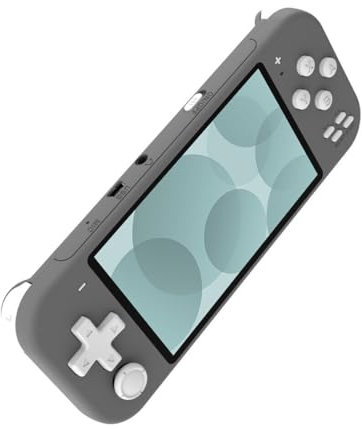 NULA X20MINI Handheld Retro Spielkonsole, 8G mit 2000 Spielen 4,3-Zoll-HD-Bildschirm-Handheld-Emulator Retro Arcade Videospielkonsole für Kinder Erwachsene - Grau