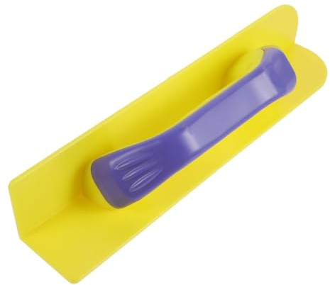 DOITOOL Heavy Duty Plastic Margin Trowel Concrete Finishing Spatula for DIY Masonry, Wall Corner Putty Tool, Lightweight Cement Scraper for Construction and Repair