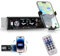 Hodozzy Autoradio Bluetooth 1 Din con Porta Cellulare Auto, Autoradio con Vivavoce Bluetooth, Lettore MP3 con USB/Ricarica Rapida/FM/TF/AUX, 4 * 45W