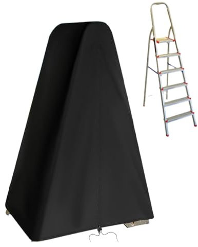 Bâche de protection pour échelle de piscine, hors sol, montage facile, résistante aux intempéries, 199 x 56 x 161 cm, pour échelle