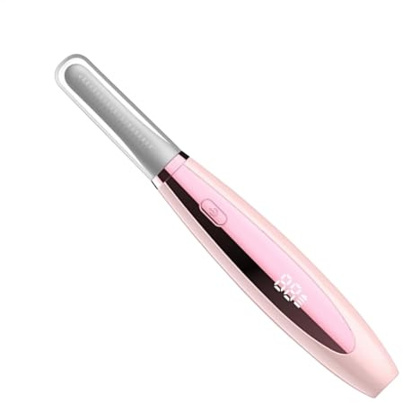 Electric Lash Styling Comb, Portable Eyelash Curler with 3 Temperature Modes, Quick Heat-Up, Safe & Gentle Curling, for Women & Girls, Perfect for Daily Use, 6.89x2.76x1.77 inches