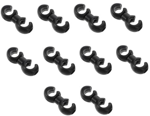 EXHUMKY 10pcs Bicycle Cable Buckles Bike Brake Buckles Cable Clips for Road Bike Mountain Wire Management Clips Shift