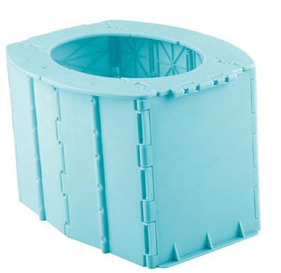 CONGARTENO Praktisches Töpfchen mit Faltbarem Kindgerechtem Design für Reisen und Auto für Kleinkind aus Pp Tragbare Kinder Toilette