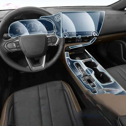 Car Dashboard GPS Navigation Instrument Screen Key Interior Protective Film Anti Scratch TPU, For LEXUS NX 2022-2025 Sticker PPF