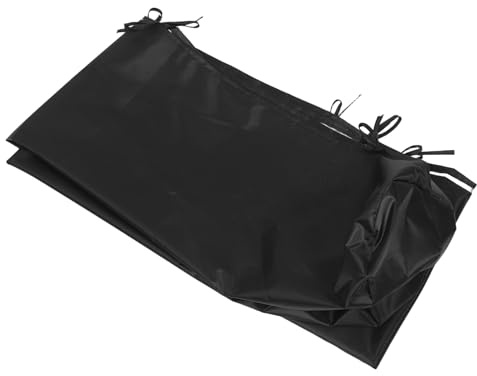 DEARMAMY Housse de Store Rétractable 3 M en Tissu Oxford Imperméable Noir, Protection Anti-uv Résistante aux Intempéries, Pare-soleil et Bâche de Pluie pour Terrasse, Jardin et Camping-car