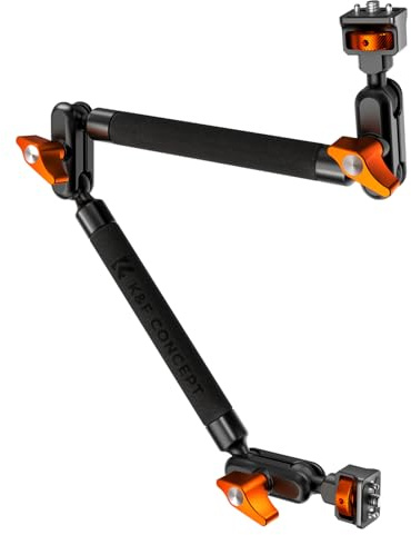 K&F CONCEPT Brazo Mágico de 22 con Tornillo de 1/4 para Cámara y Webcam