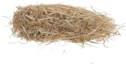 NESTINGHO Lecho para Gallinas de Paja Natural para Animales Pequeños, Ligero y, Adecuado para Cama en Granja o Jardín, Material 100% Natural de Trigo