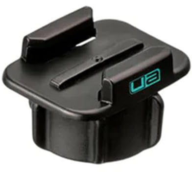 Ultimateaddons 25mm 1 Adapter Plate To Fit Action Camera Mount Attachment - Railing style for quick release and easy fixing and removal when on the go!