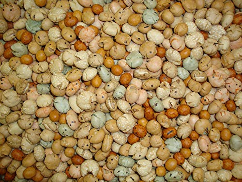 Mélange Apéritif de 8 variétés d'arachides salées 1kg | Arachides enrobées de maïs et graines de sésame et blé frit | Collations gourmandes assorties adaptées aux végétaliens | sac refermable| Dorimed