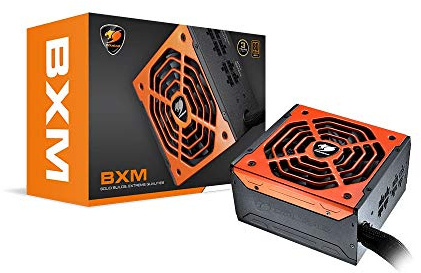 Cougar Gaming | Alimentation PC Gaming | BXM700 - Certification 80Plus Bronze - Structure DC-DC - Ventilateur HDB Silencieux - Sécurité renforcée Contre surtensions, surintensités, et Courts-Circuits