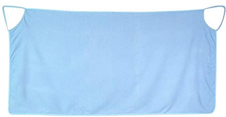 Tyenaza Asciugamano da Sauna per Donna, Bikini Copricostumi, Gonna da Bagno Microfibra Spalline Indossabile Gonna da Donna Vestito Asciugamano da Bagno Avvolgere SPA Beach(Blu)