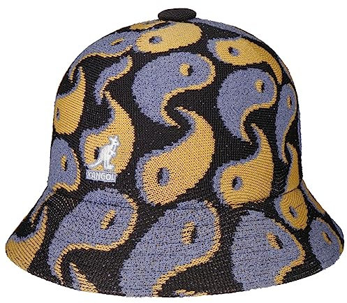 Kangol 3D Balance Casual Stoffhut Glockenhut Sommerhut Sonnenhut Herren/Damen - Sommer Frühling-Sommer - M (56-57 cm) gelb