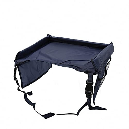 Blue Fish Kinder Reisetisch Kindersitz Spiel - Knietablett Auto Kindertisch | Kindersitz Reisetisch Lernspielzeug Mit Netztaschen | Kinder Tray Spiel Und Esstisch Spieltisch Für Hause Reise