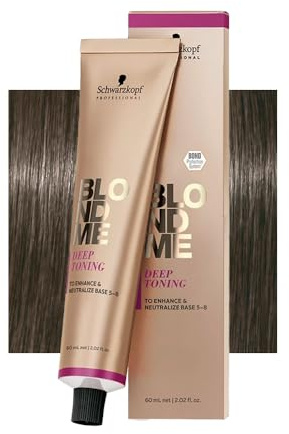 Schwarzkopf Blondme Blonde Toning 60ml - Toner, Schwarzkopf Blondme Blonde Toning:DT - Granite