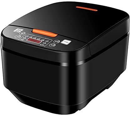 Olla Arrocera One Touch, Olla Inteligente 9 En 1, Olla Arrocera Digital De 5 L Y Vaporera Con 9 Programas Y Tecnología De 7 Fases, Para Cocción Lenta, Olla Arrocera, Yogur, Vapor