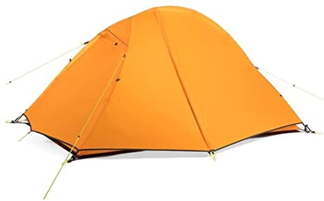 RUTAVM Camping Zelt Ultraleichtes Campingzelt Für 2 Personen Mit 2 Türen, Einfach Aufzubauendes, Doppellagiges, Wasserdichtes Zelt Zum Wandern Im Freien Trekking Outdoor Zelte