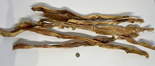 Rinderkopfhaut extra lang, ca. 80cm, 1kg, getrocknet, Naturkauartikel für Hunde, regional und ohne Chemie hergestellt