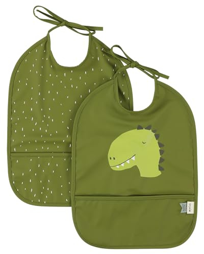 Trixie Slabbertjes Waterproof set van 2 Mr. Dino