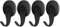 Simporlor 2/4 Magnetic Wreath Hanger, Heavy Duty Magnetic Hooks,Pattern 2
