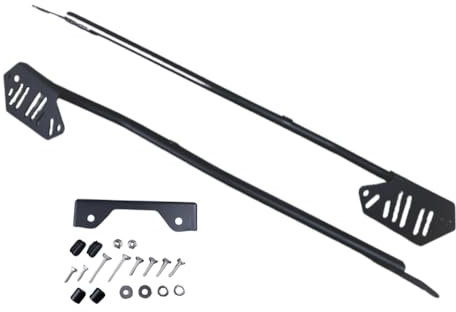 aVDB-Moto Topcase Halterung/Gepäckträger Kompatibel mit Honda CBR 650 F CBR650F 650F RC74 2014-2016, CB 650 F CB650F CB-650F RC75 2014-2016, CBR 650 F CBR650F 650F RC96 2017-2018