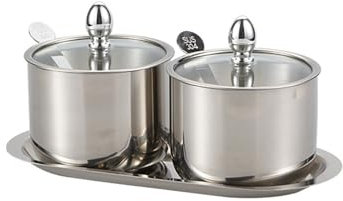 ZIDDAR Fashion 304Stainless Steel Spices Holder Spices Canister Kitchen Spices Jar Suitable For Professional Cooking Needs